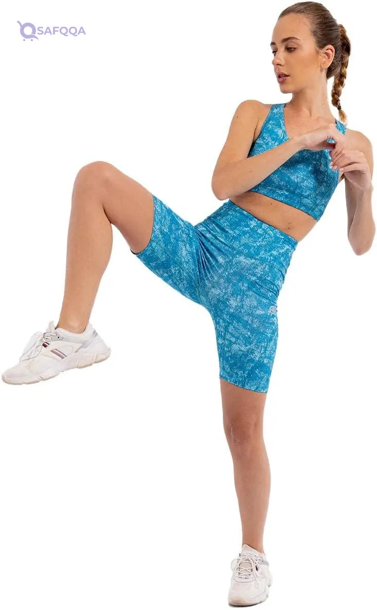 Magma Women’s Athletic Biker Shorts – Comfort & Flexibility - Safqqa