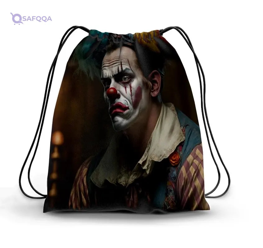 TAT DRAWSTRING BAG - 626, MultiColor, Large - Safqqa