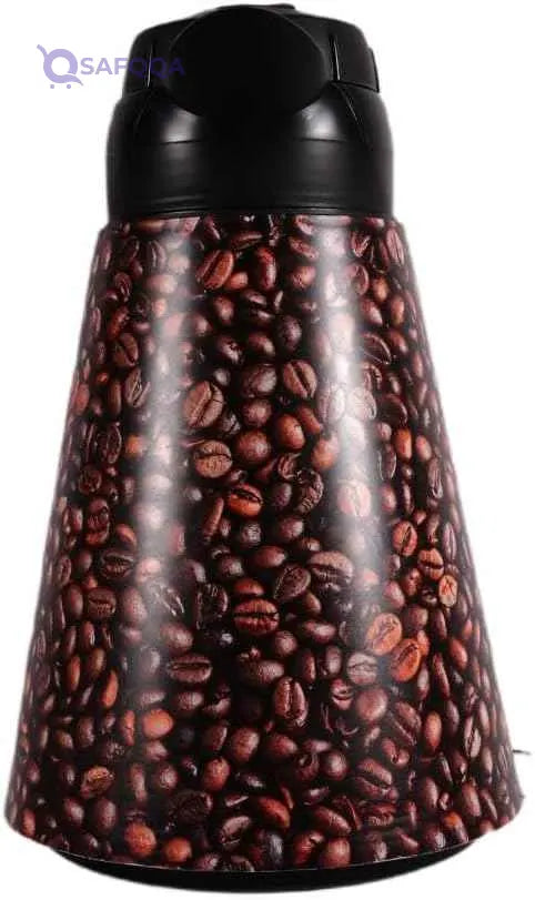 Herevin Conical Vacuum Flask – 1.2L Stainless Steel, - Safqqa