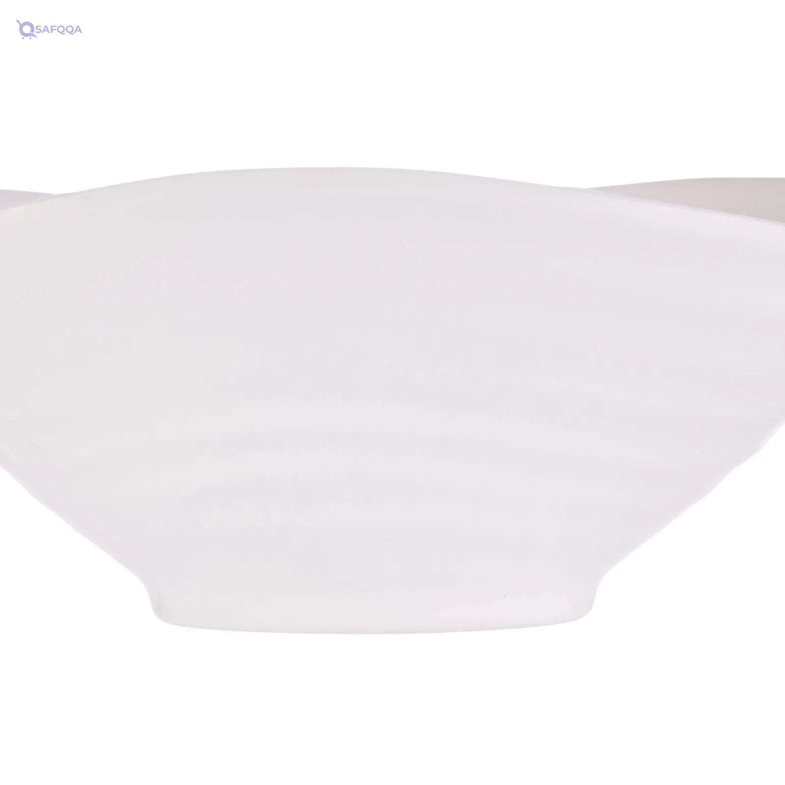 Servewell Melamine Bowl-6.3" White - Safqqa