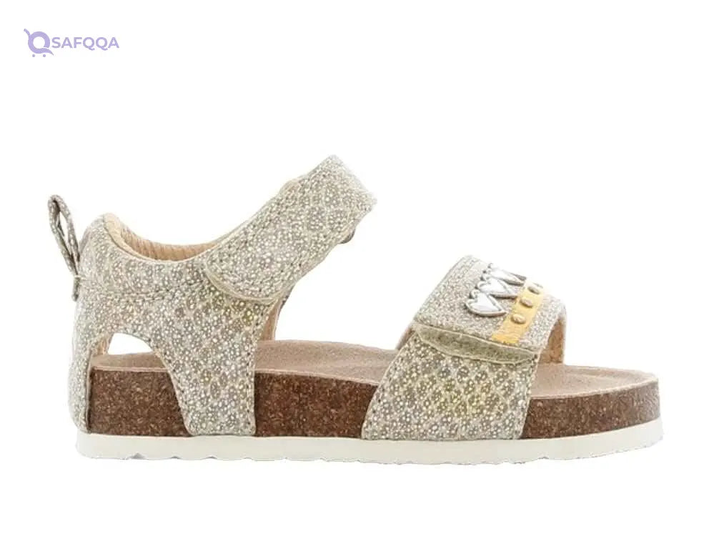 Sprox baby-girls Velcro Strap Open Toe Sandal for Girls Flat Sandal - Safqqa Egypt