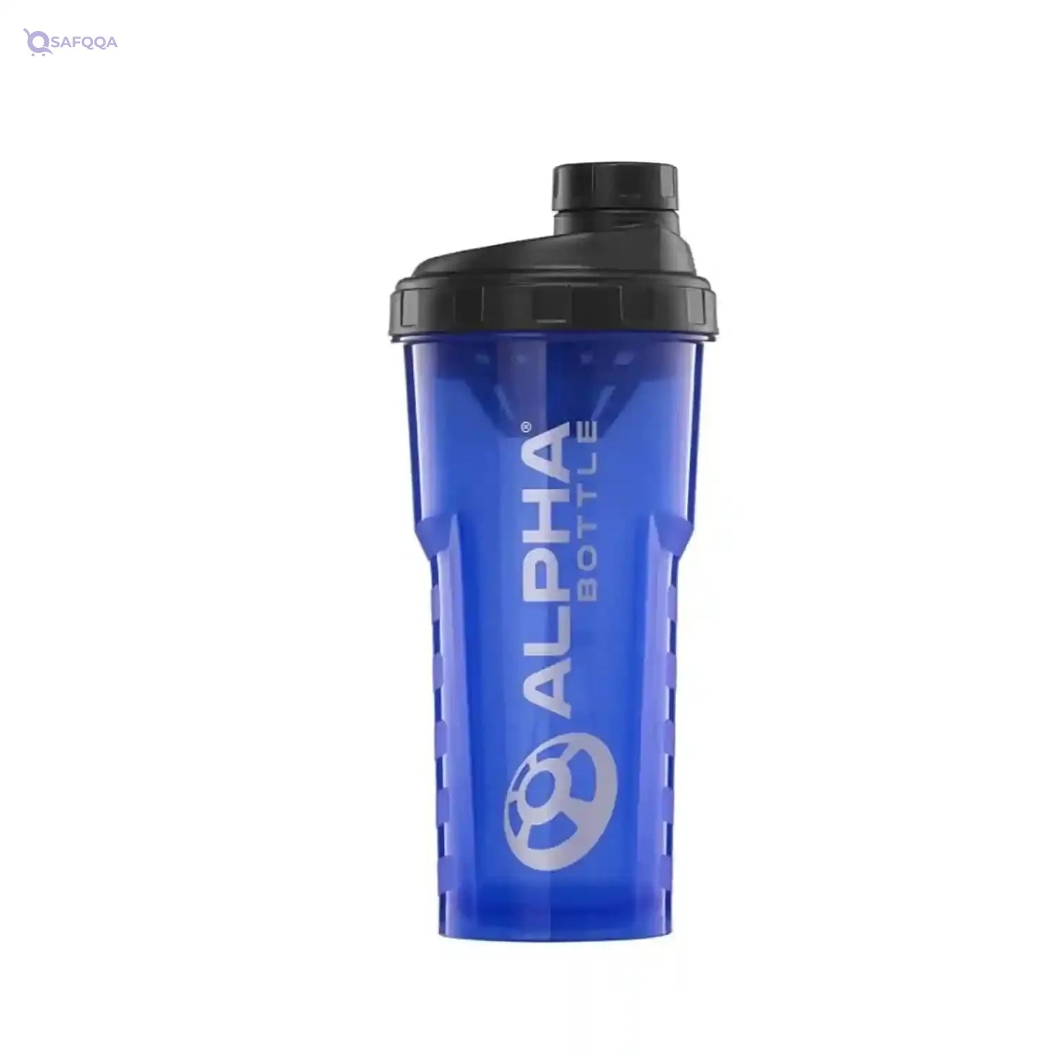 M Design Alpha Bottle 750ML V2 - Anti-Bacterial Shaker, With Flip Flop Lid Leakproof Plastic Water Bottle for Gym, Travel, Fitness, Outdoor Sports, Home, School, Yoga & Office. Blue - Safqqa Egypt
