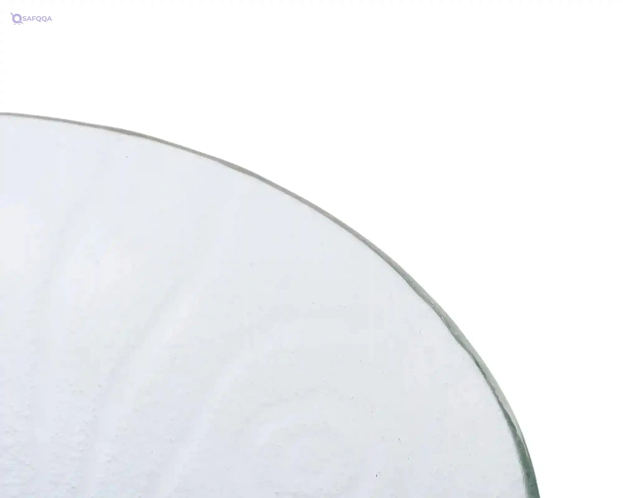 Rosa Trunky Bowl Glass, 22 cm - Safqqa