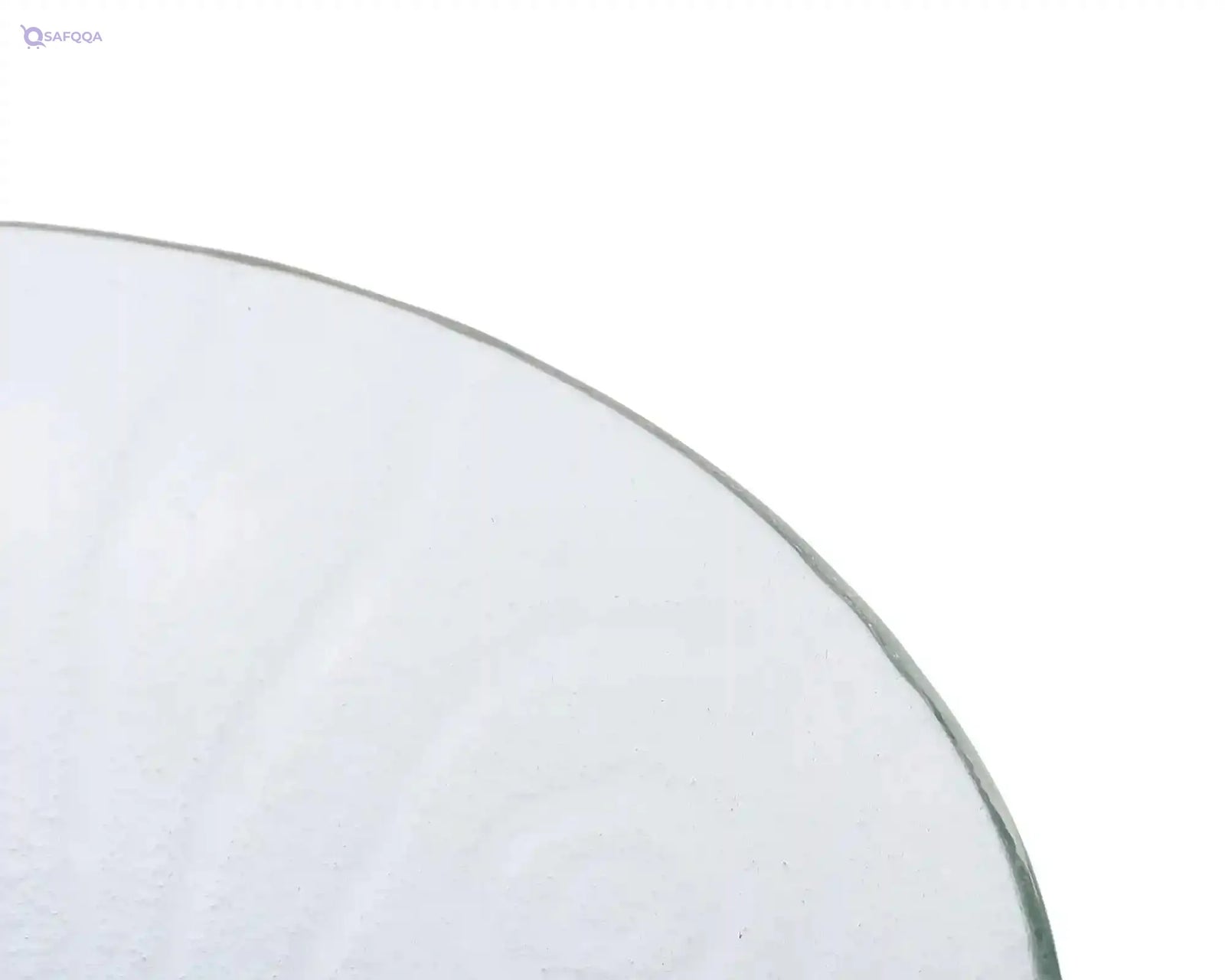 Rosa Trunky Bowl Glass, 22 cm - Safqqa