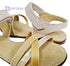 Summer slingback velcro closure flat sandals for girls - Safqqa Egypt