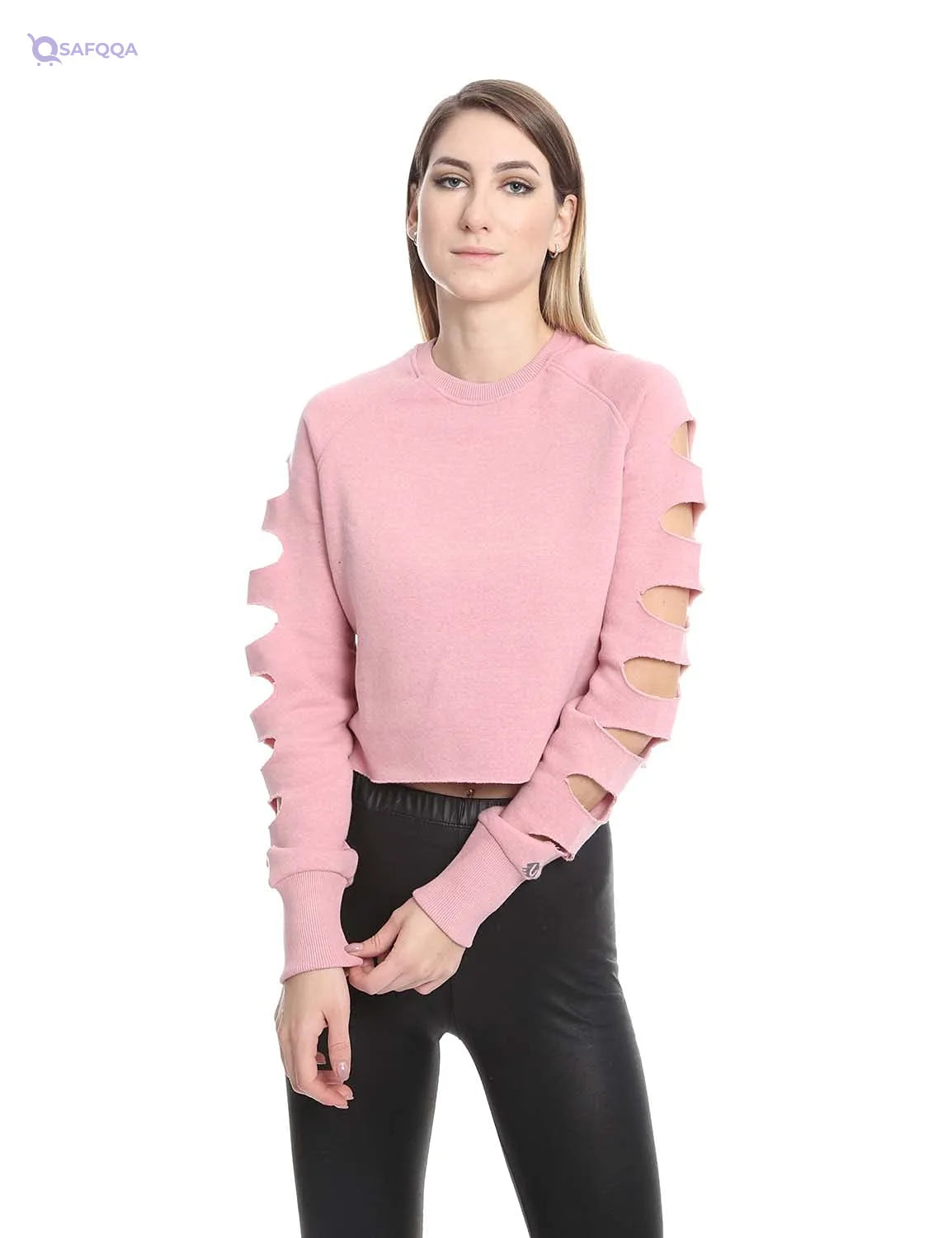 U Athleisure Sweatshirt for Women Soft and warm fabric - Safqqa