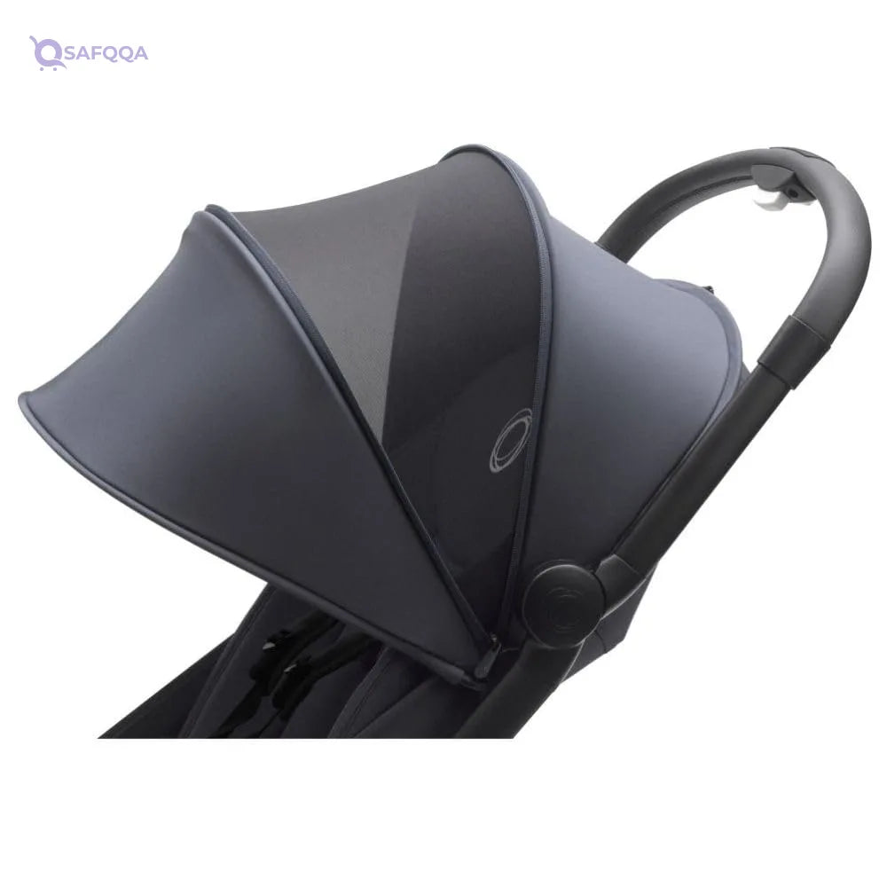 Bugaboo - Butterfly Complete Stroller - Ultra-Compact & Cabin-Friendly City and Travel Stroller, One Second Fold, From 6 Months to 4 Years Old -Black - Safqqa
