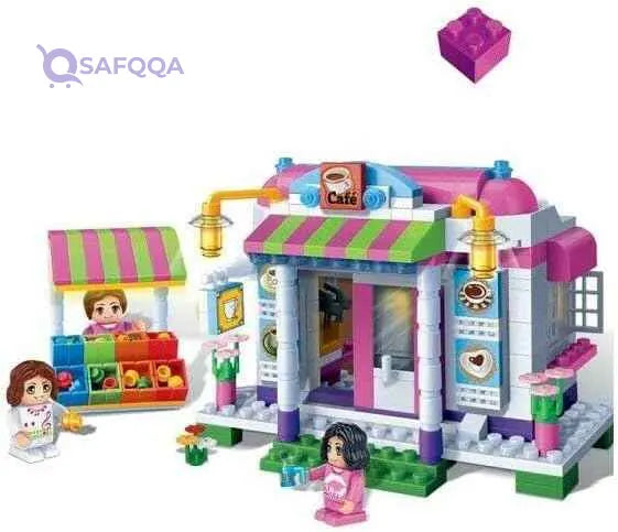 Construction Toys Building Bricks Café - Trend City Banbao 6115 - Safqqa Egypt