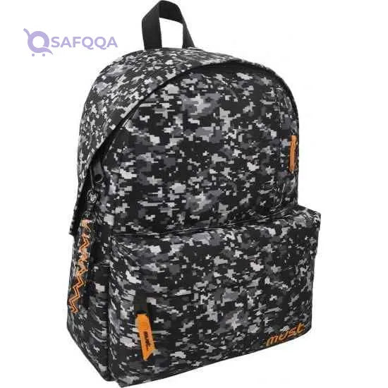 MUST Backpack Monochrome RPET Army - Safqqa