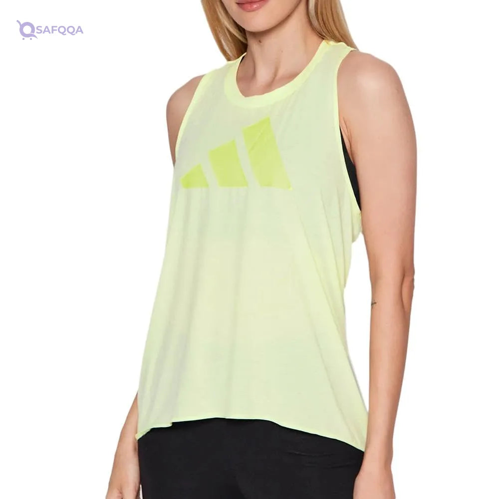 Adidas Women's Sleeveless Training and Running T-Shirt - Safqqa