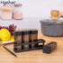 Generic Acrylic Spice jar Holder And Organizer - Safqqa