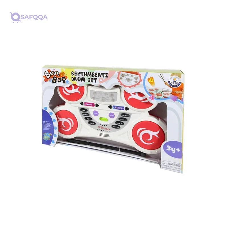 Cecil Rhythm Beatz Drum Set Complete drum set for beginners and kids - Safqqa