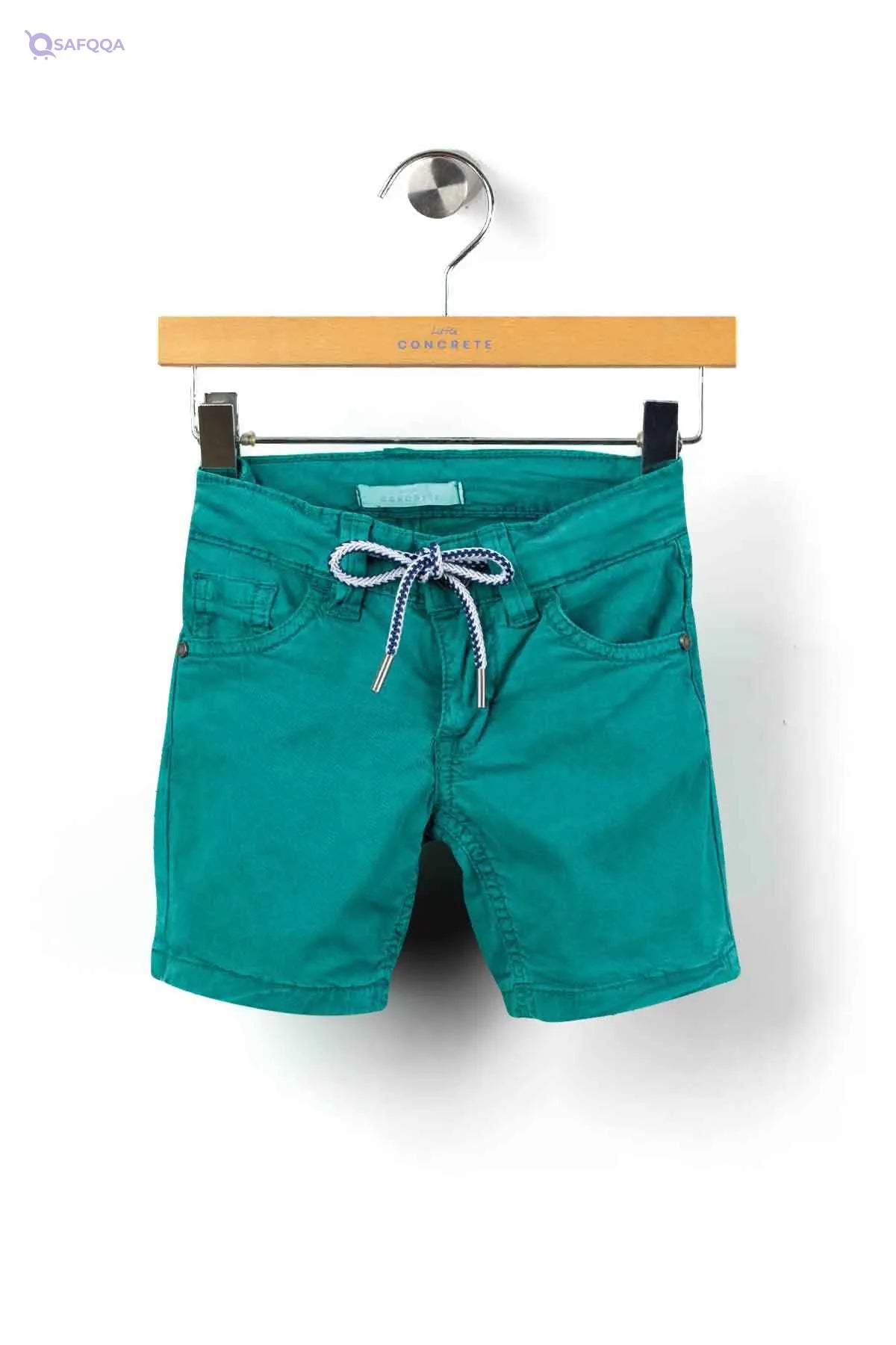 CONCRETE Five-Pocket Shorts For Boys - Safqqa Egypt