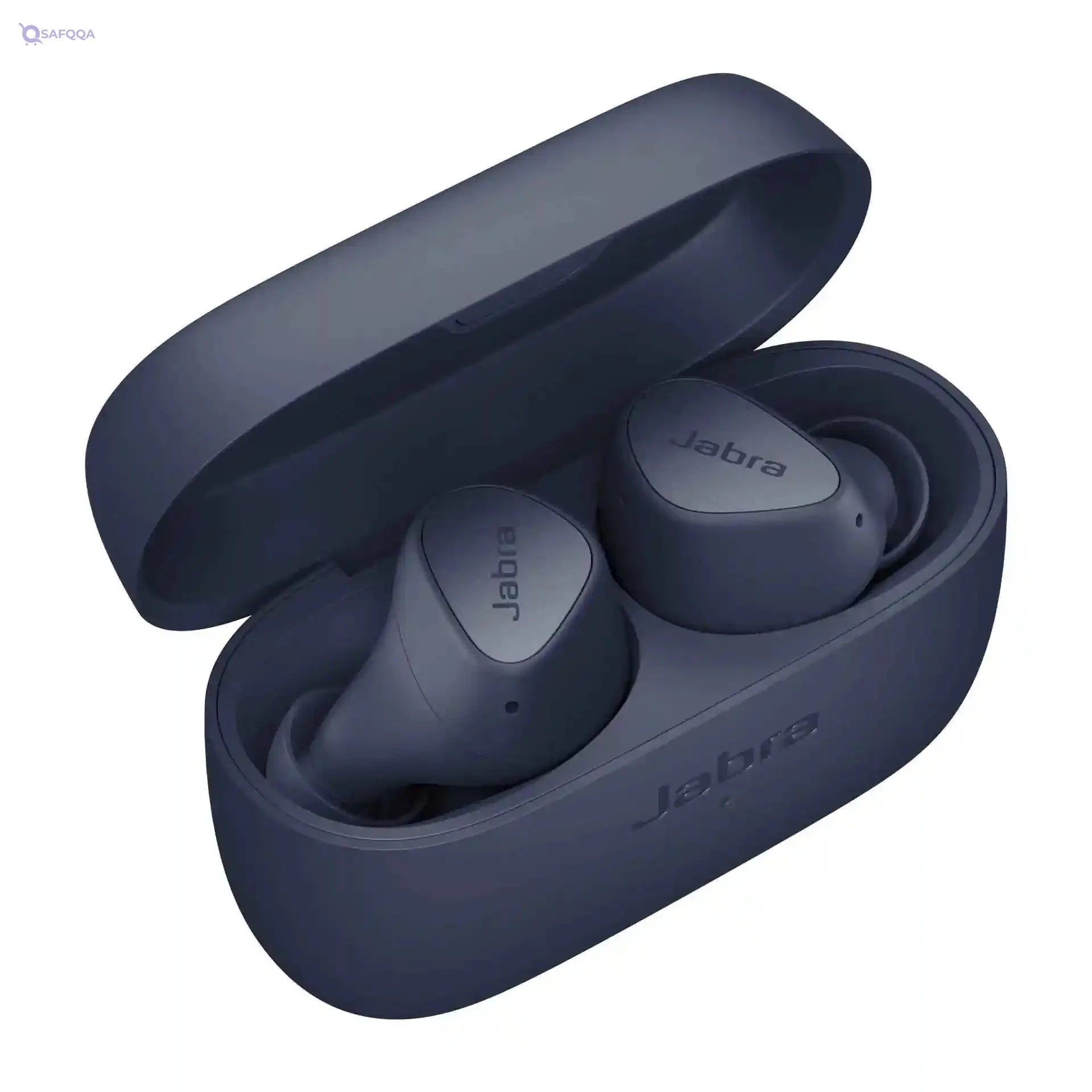 Jabra Elite 4 Wireless Earbuds,Discreet and Comfortable Bluetooth Earphones with Spotify Tap Playback, Google - Navy - Safqqa