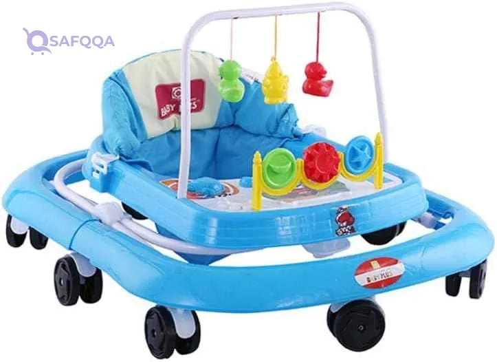 BabyPlus Baby Walker, Blue BP6006W - Pack of 1 - Safqqa