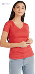 Splash womens 6036125 W H SL V NK T-Shirt - Safqqa Egypt