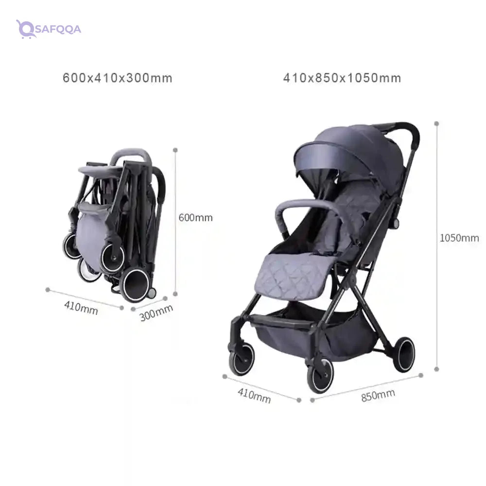 TEKNUM Travel Lite Stroller – Sunveno Baby Stroller Organizer – Yellow Wave - Safqqa