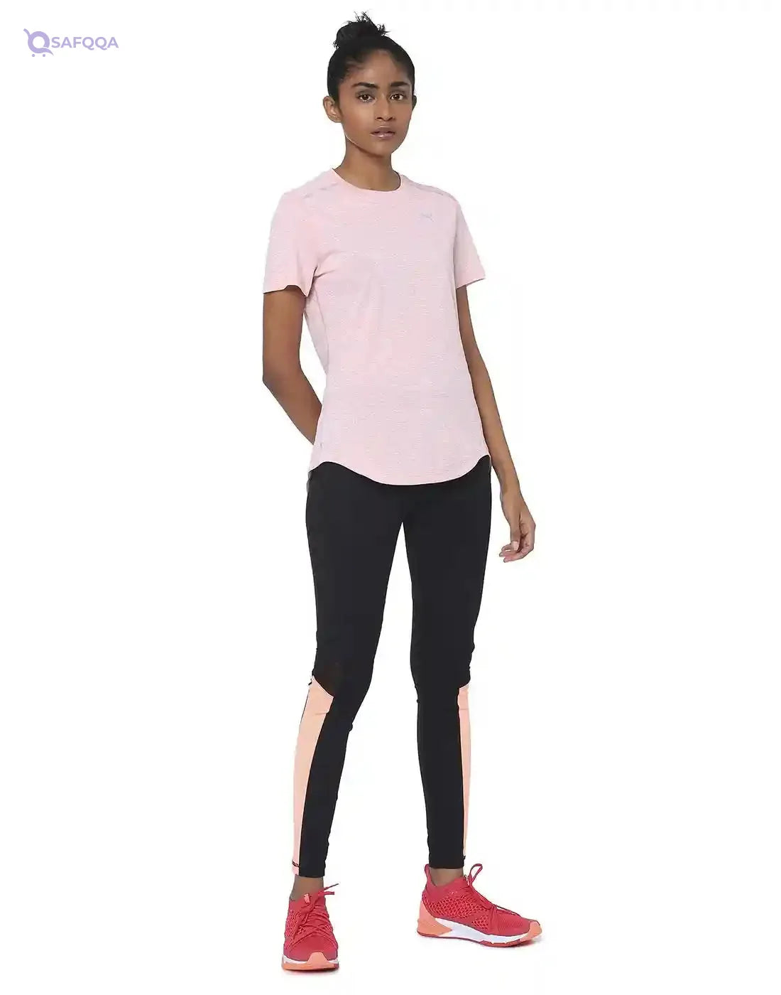 Puma Women's Ignite Heather SS Tee - Safqqa