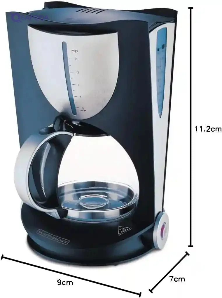 Black & Decker Dcm80-B5 Coffee Maker, 12 Cup - Safqqa Egypt