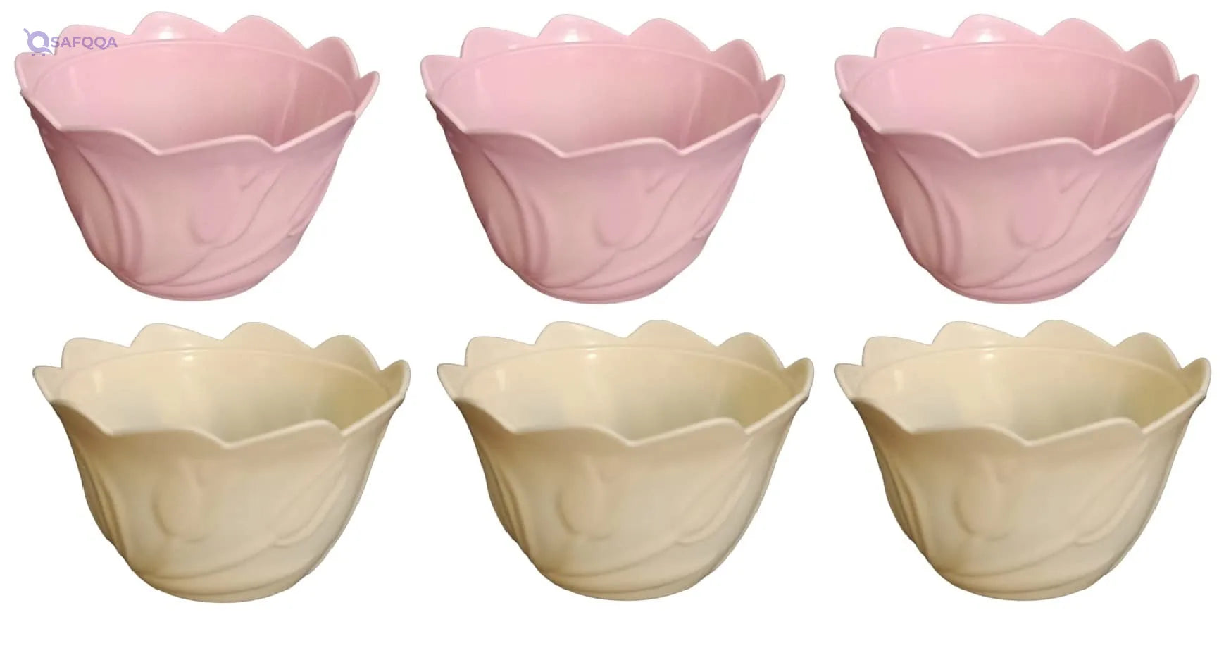 Winnerplast plastic nut bowl set ,• Durable and lightweight for everyday use - Safqqa