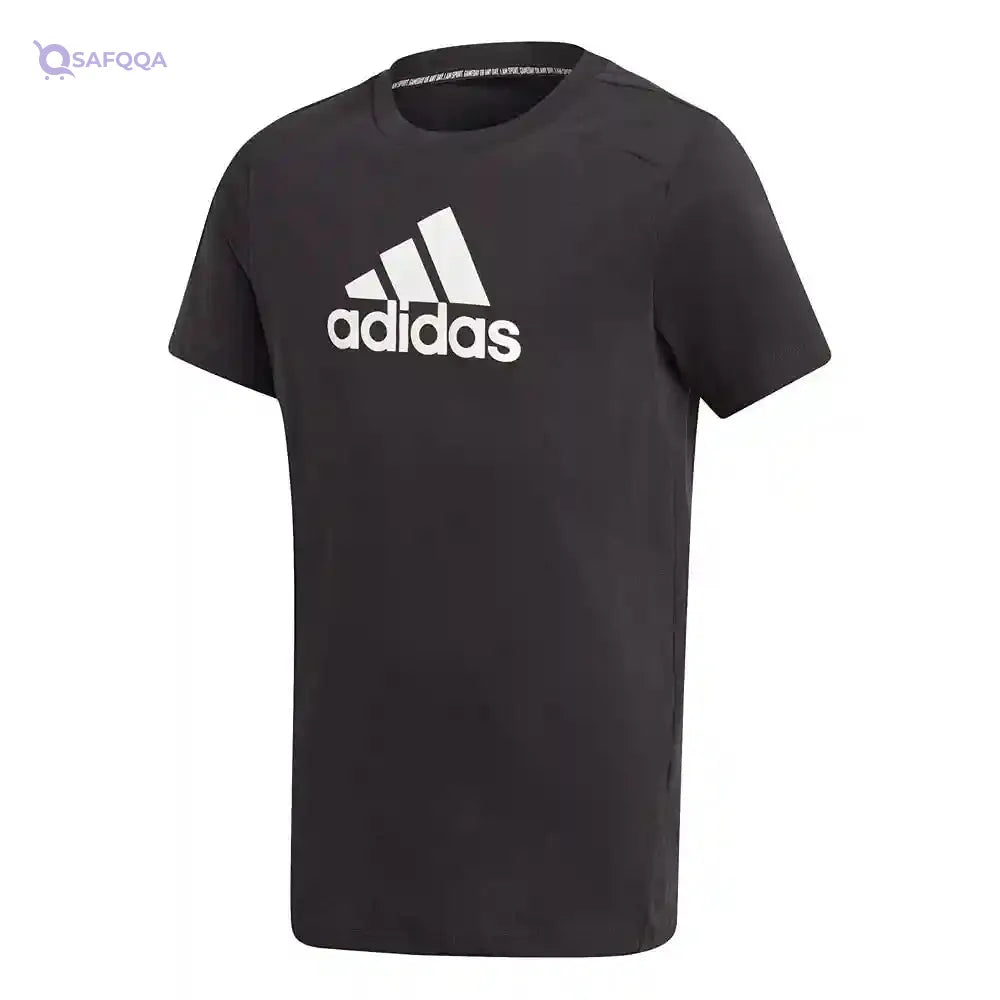 Adidas Boys’ Cotton Front Logo T-Shirt - Safqqa