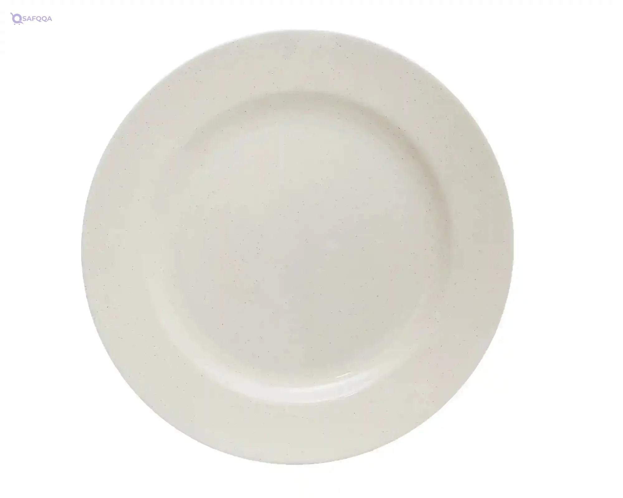 Moments Light Stone Rim Circular Surface Tray, 36 cm Size - Safqqa