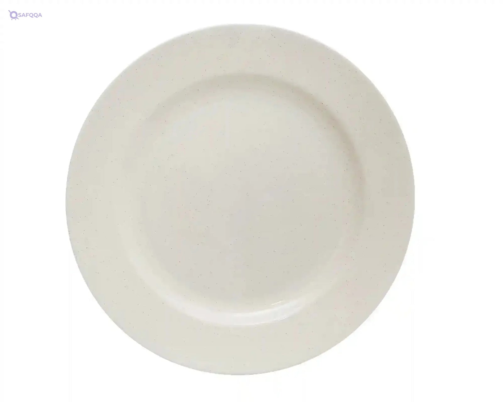 Moments Light Stone Rim Circular Surface Tray, 36 cm Size - Safqqa