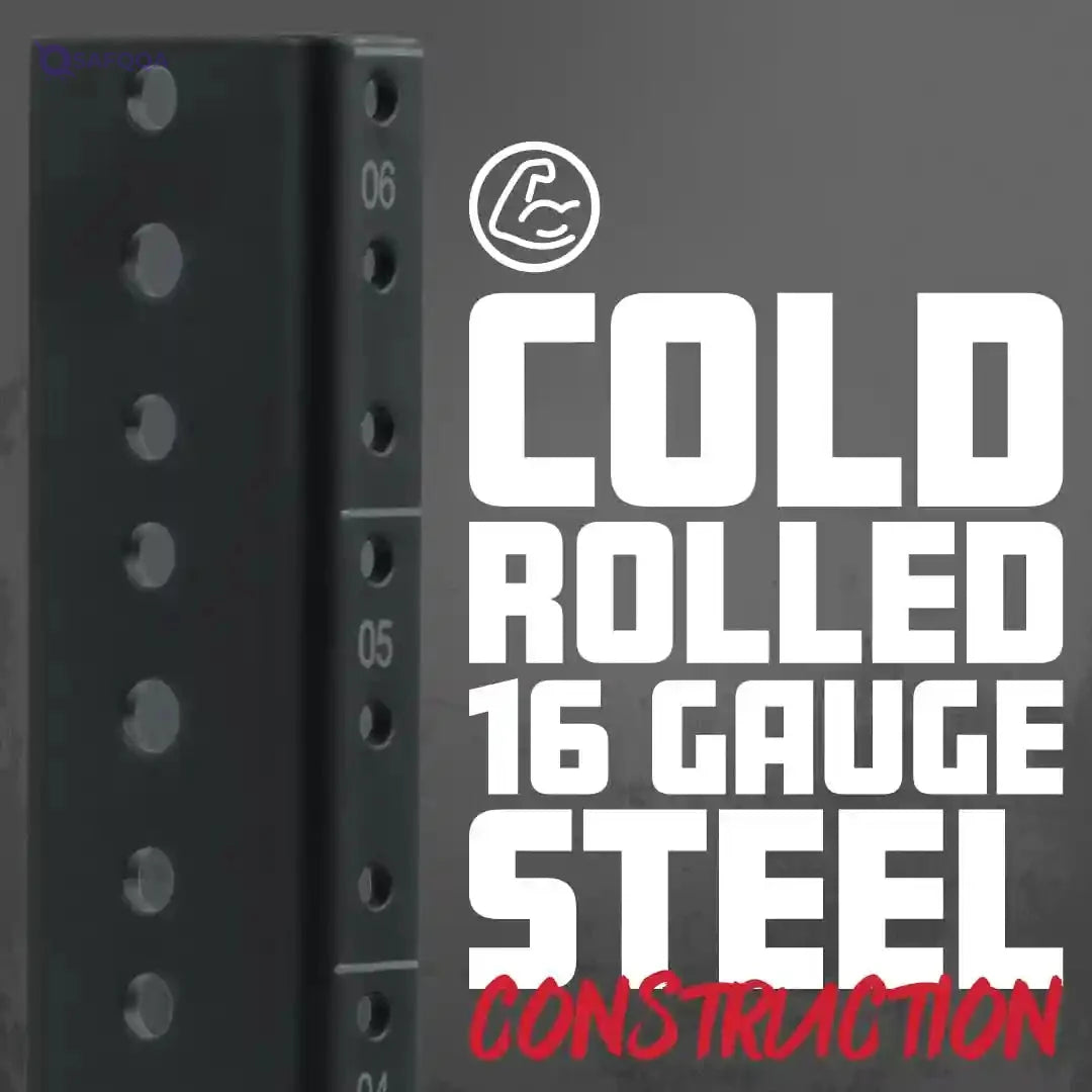 Gator Rackworks Heavy-Duty Steel Rack Rail Set – 8U Rack Size - Safqqa