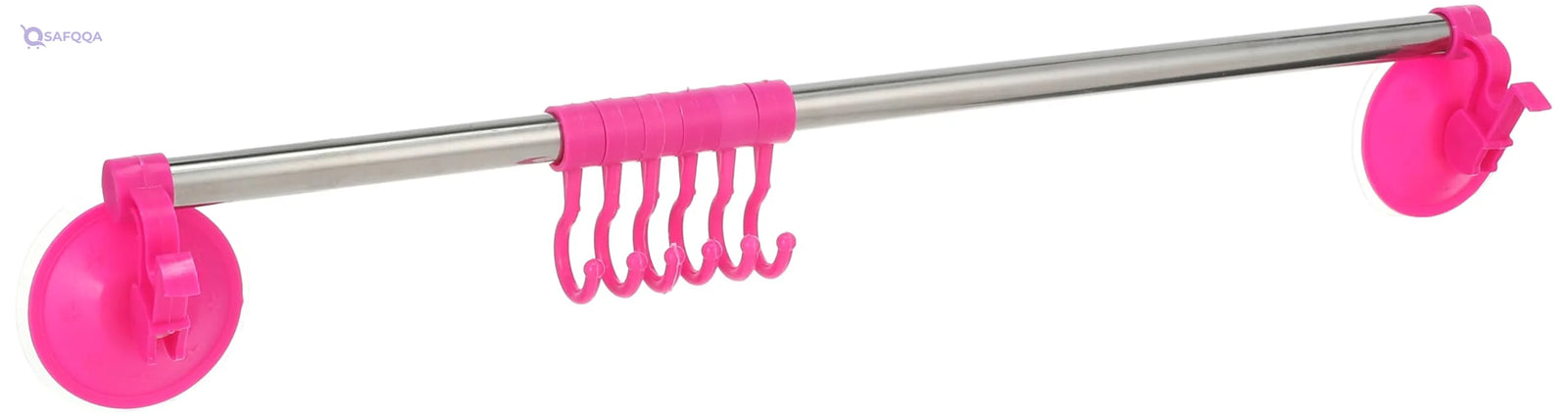 EL-Yassin stainless steel towel holder • Keeps towels organized and accessible - Safqqa