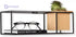Umbra Cubist Floating Shelf with Built-In Succulent Planter – Modern Wall Décor and Geometric Display Shelf for Books, Candles, Mementos, Photos, Indoor Plants and More! | Small, Black - Safqqa