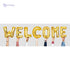 Foil Large Balloon Can Fills With Air Or Helium High Quality Materials Specially Made For Celebration Party Decoration Set Of 7 Pieces - Gold - Safqqa