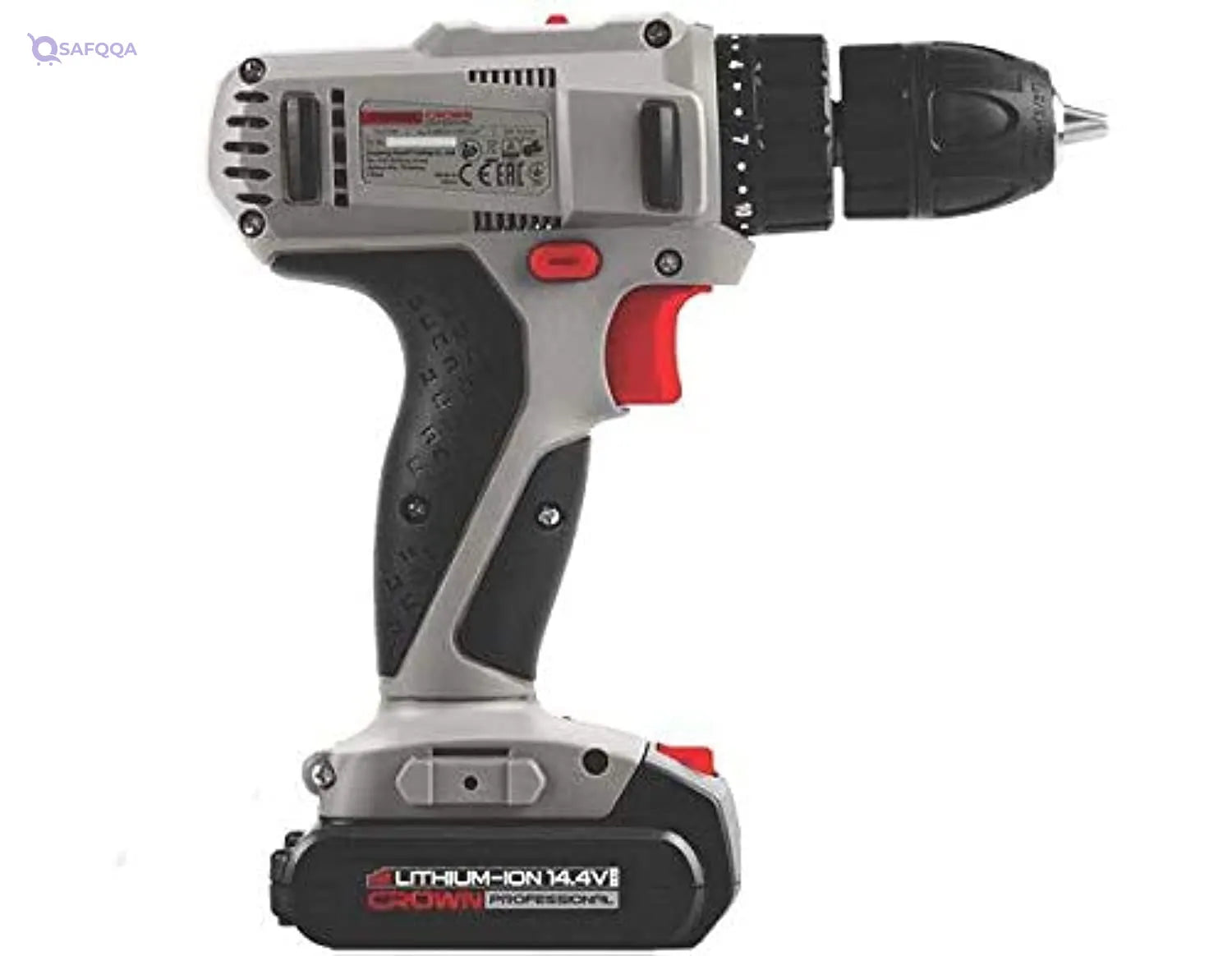 Crown Cordless Drill Driver 14.4V for Drilling and Screwdriving - Safqqa