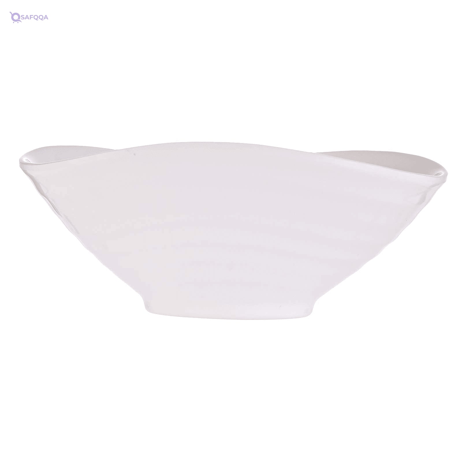 Servewell Melamine Bowl-6.3" White - Safqqa