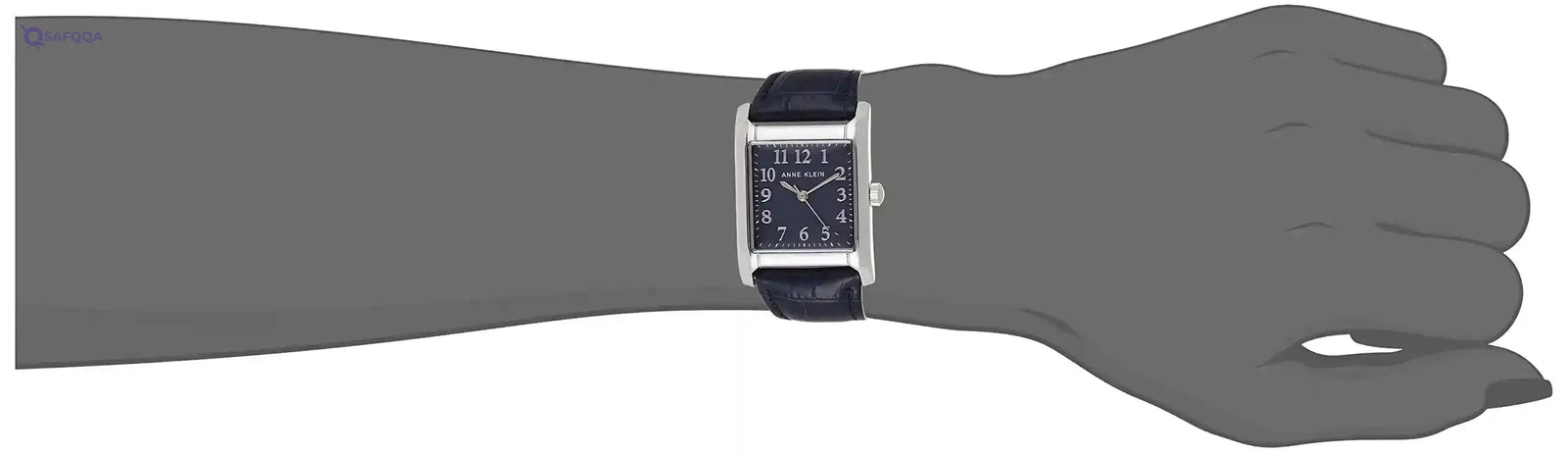 Anne Klein Women's Croco-Grain Leather Strap Watch - Safqqa
