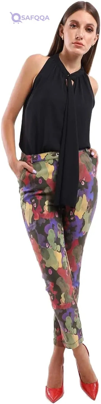 ESLA Women’s Printed Pants - Safqqa