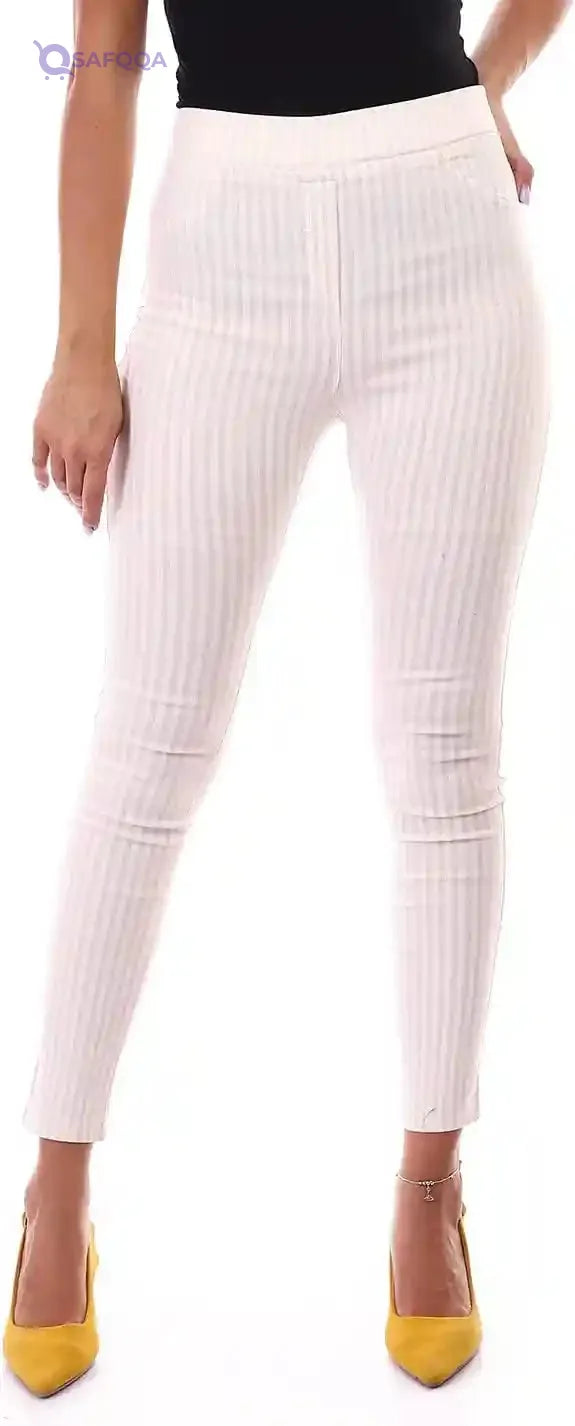 ESLA Women's Pants - Beige (R91783119) - Safqqa Egypt
