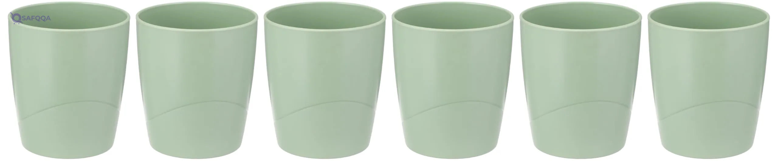 Mojito Design Water Glass Set ,6 piece - Safqqa