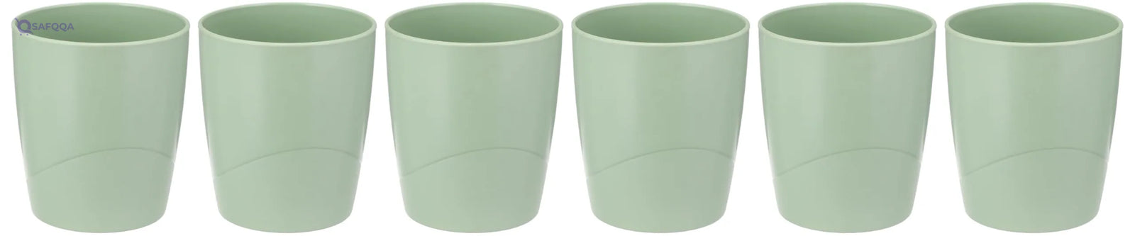 Mojito Design Water Glass Set ,6 piece - Safqqa
