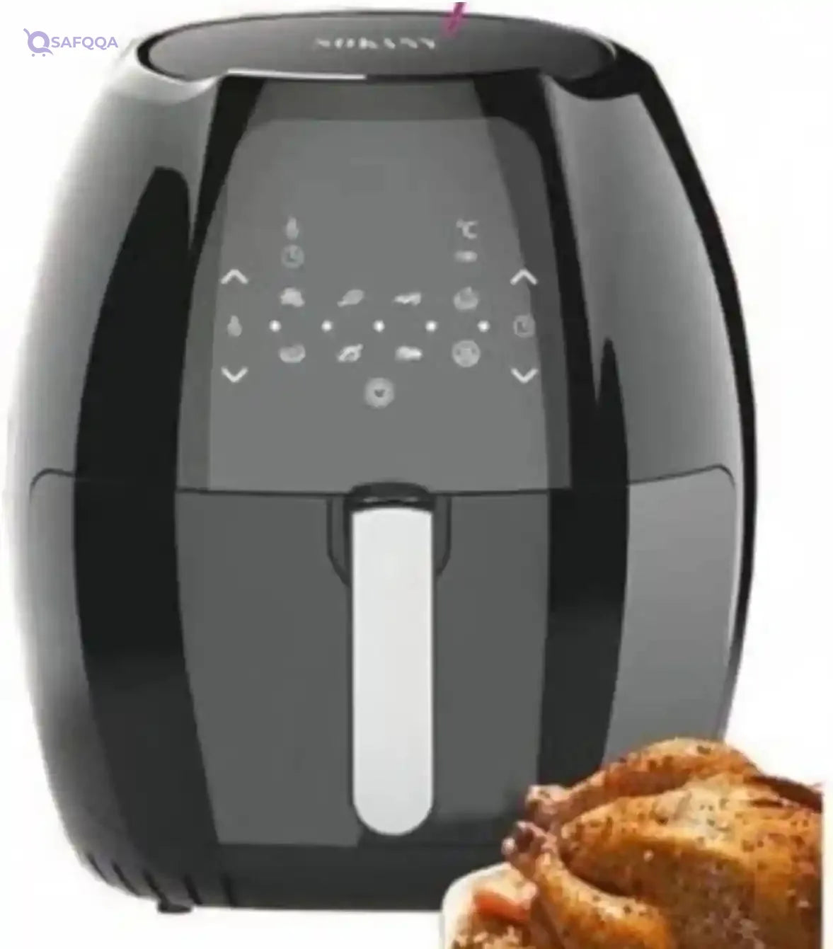 Sokany Oil Free Healthy Air Frying Pan with Digital Touch Screen - 8 Liter SK-8014-Damage Box and Have Scratches - Safqqa Egypt
