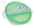 Plastic Food Set with Lid for Kids – 2 Pieces (Plate + Spoon) - Safqqa