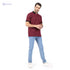 FIRE WOOD Full Print Zig zag Basic Polo For Men,,Soft, breathable fabric for all-day comfort. - Safqqa