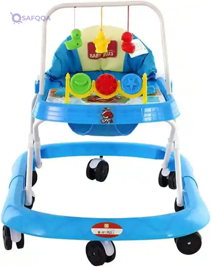 BabyPlus Baby Walker, Blue BP6006W - Pack of 1 - Safqqa