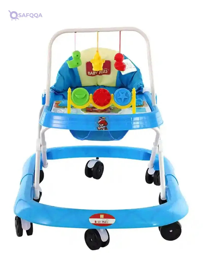 BabyPlus Baby Walker, Blue BP6006W - Pack of 1 - Safqqa