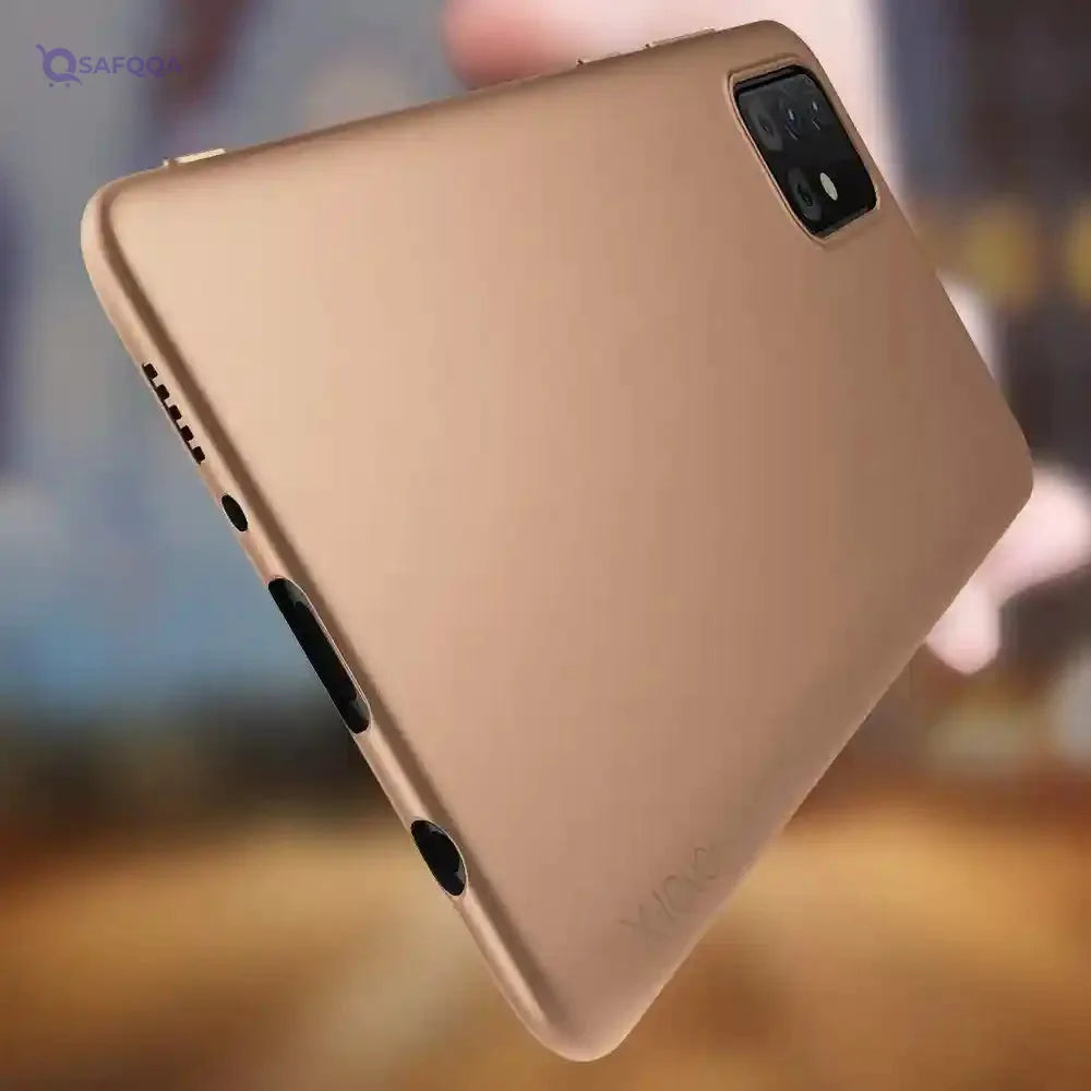X-level Samsung Galaxy A51 Case Thin Soft Flexible TPU Ultra-Slim Fit A51 Case Matte Finish Coating Grip Full Protective Mobile Phone Cover for Samsung Galaxy A51-Gold - Safqqa