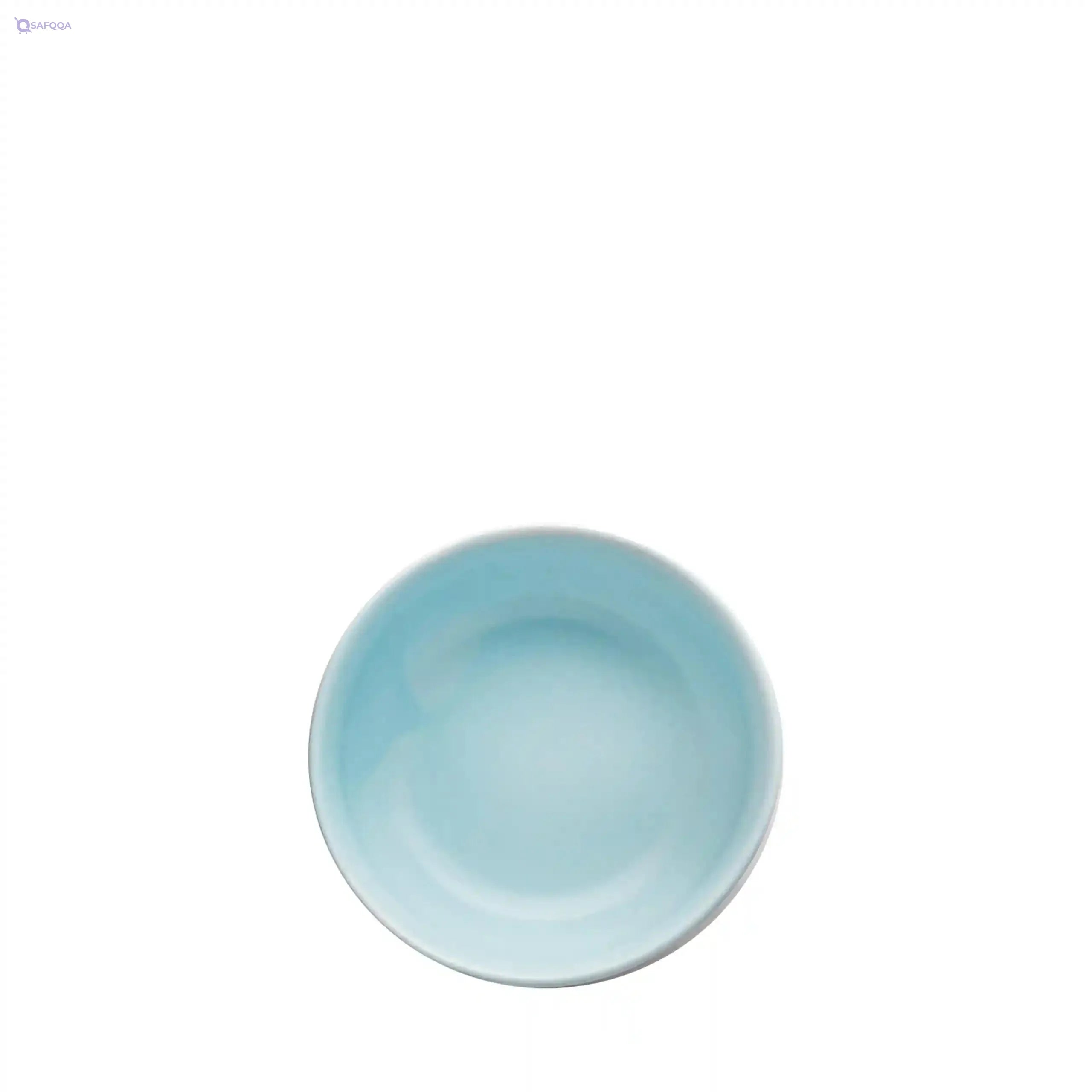 Fathy Mahmoud  Porcelain Tableware Dinner 30-Piece Set, Matte Light Blue - Safqqa