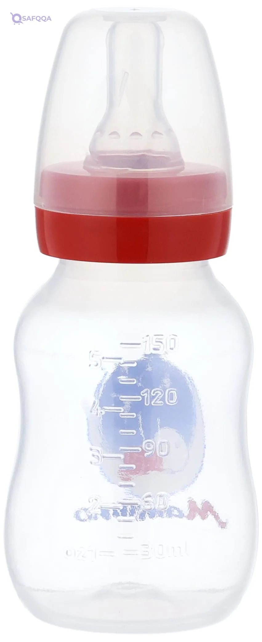 MAMBINO Baby bottle without handle  ,150 ml ,0 month - Safqqa