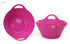 Mintra Home Plastic Bowls with Handles – 2.5 L Medium, 2 Pieces - Safqqa