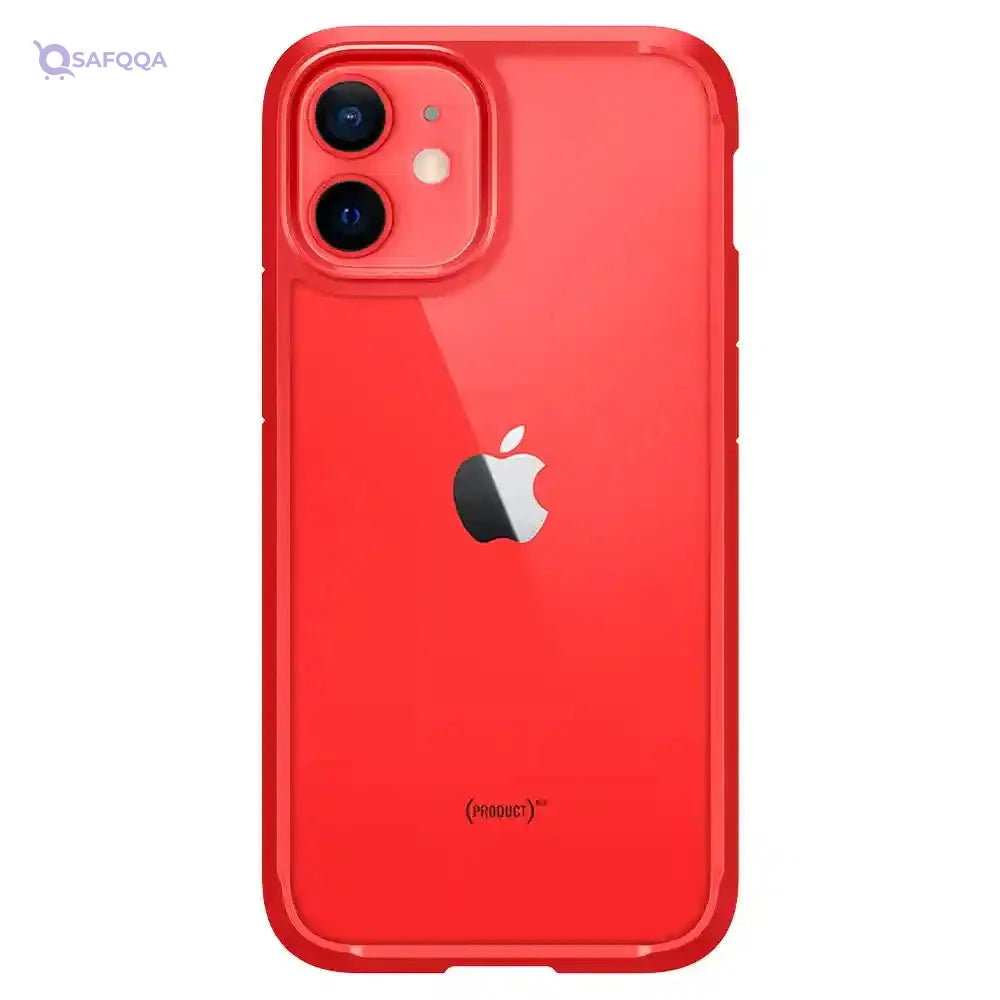 SPIGEN ULTRA HYBRID CASE DESIGNED FOR APPLE IPHONE 12 MINI (2020) - RED - Safqqa Egypt