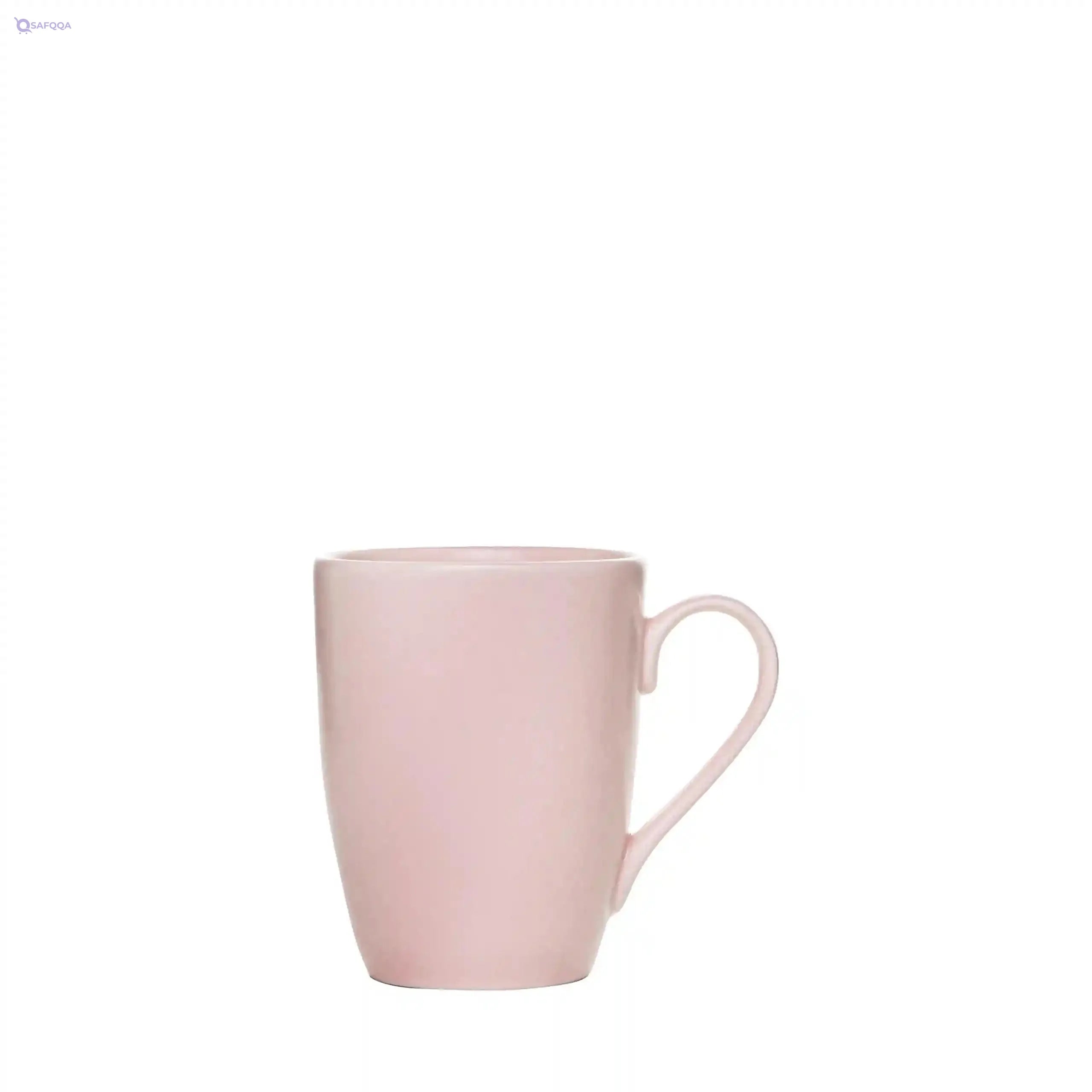 Fathy Mahmoud Porcelain Tableware Dinner 30-Piece Set, Matte Light Rose - Safqqa