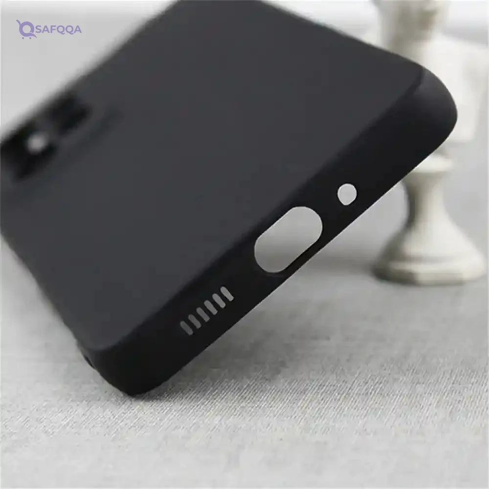Compatible with Samsung Galaxy A33 5G Case, Flexible Silicone Protective Phone Case (Black) - Safqqa Egypt